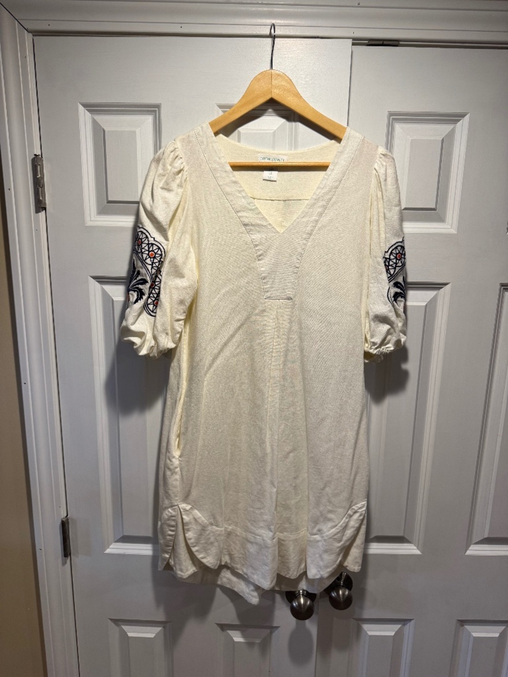 Cynthia Rowley Linen Blend Summer Dress, Size Small